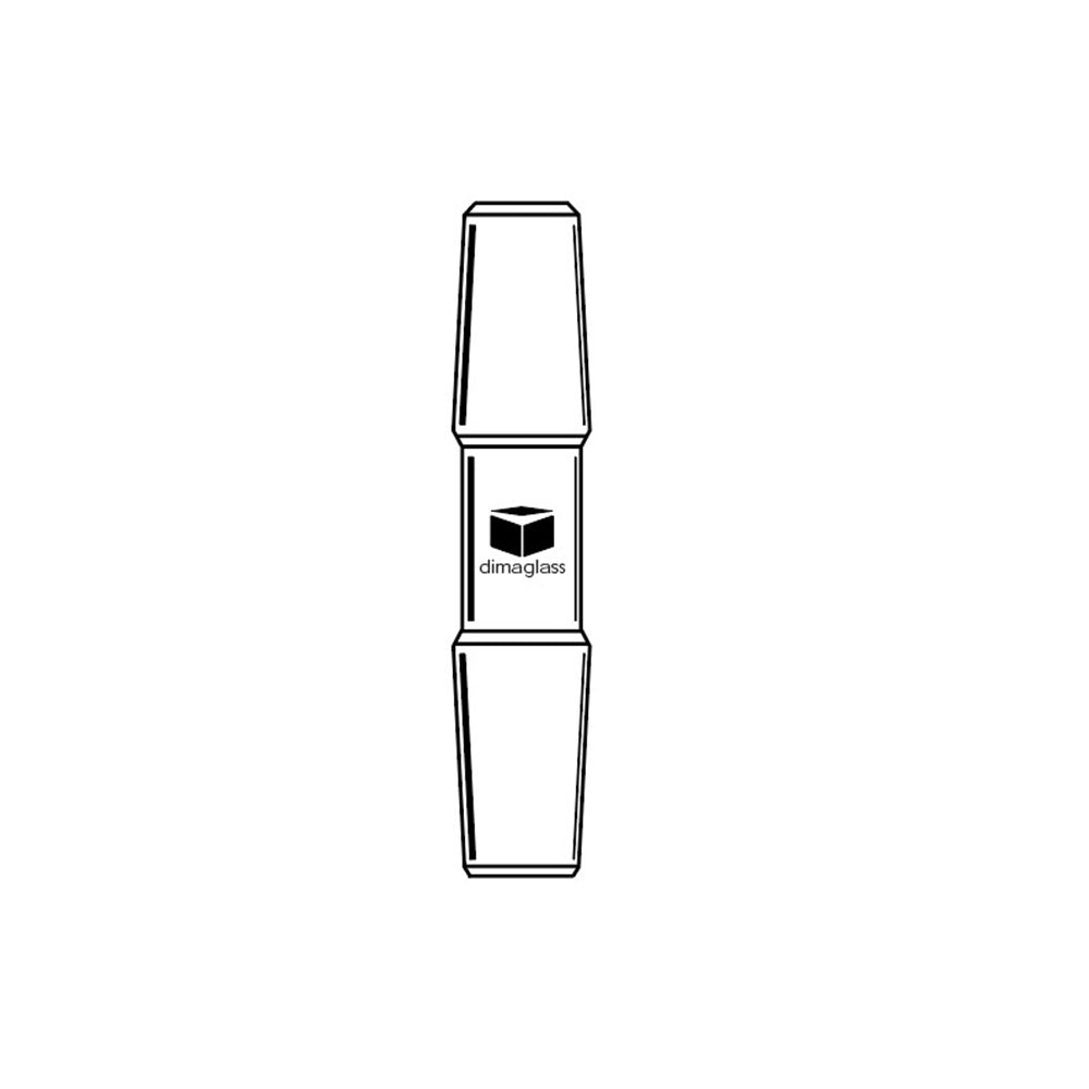 Adapter, Connecting, Straight 14/20 Joint Size, 30 mm Length