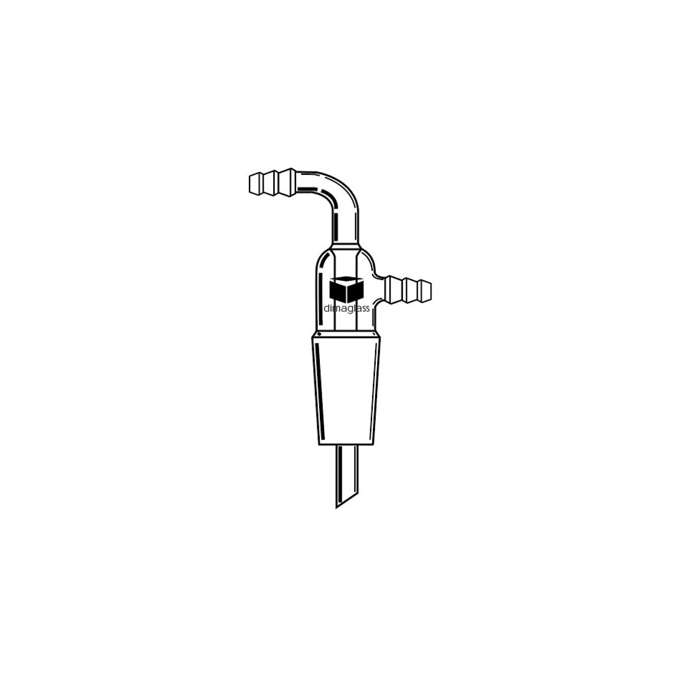 Adapter, Inlet, Inner Joint 29/42 Joint Size, 10 mm Hose O.D.