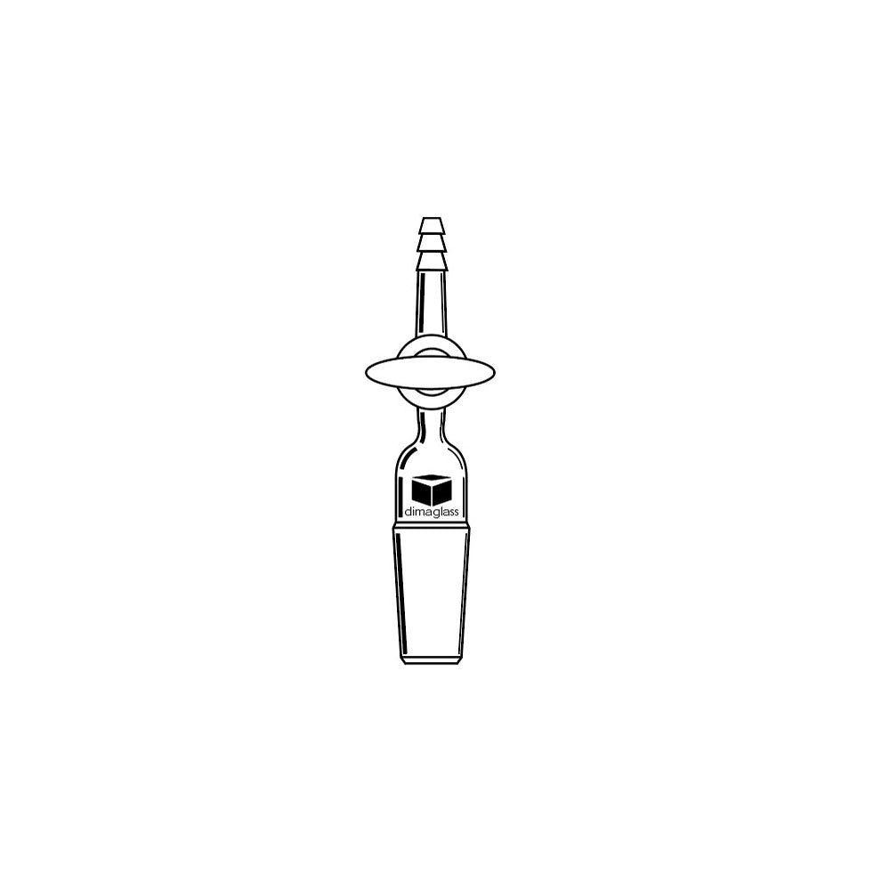 Adapter, Flow Control, Glass Stopcock 19/22 Joint Size