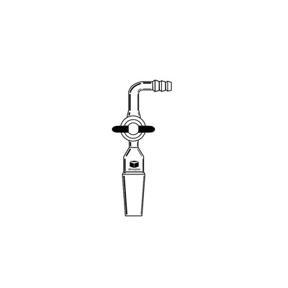 Adapter, Flow Control, Teflon Stopcock, 90 Deg 29/26 Joint Size