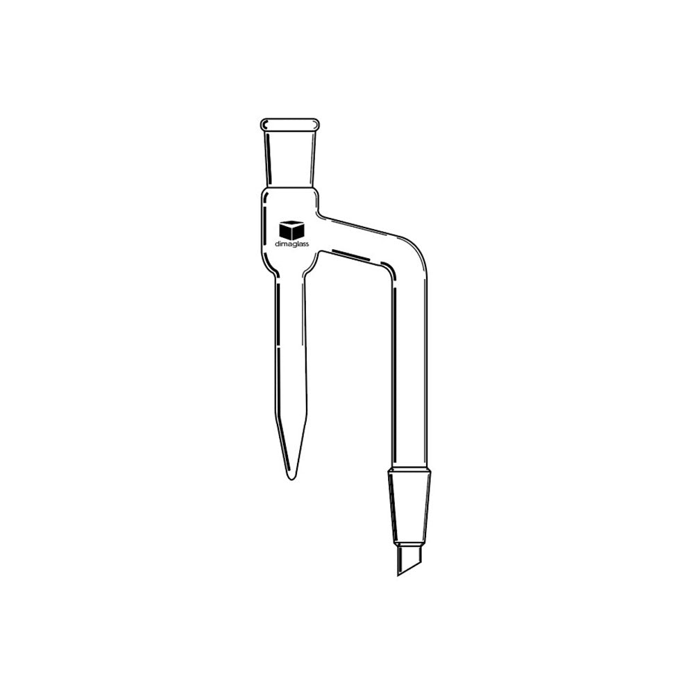 Distilling Receiver, Moisture Test 14/20, 25 mL