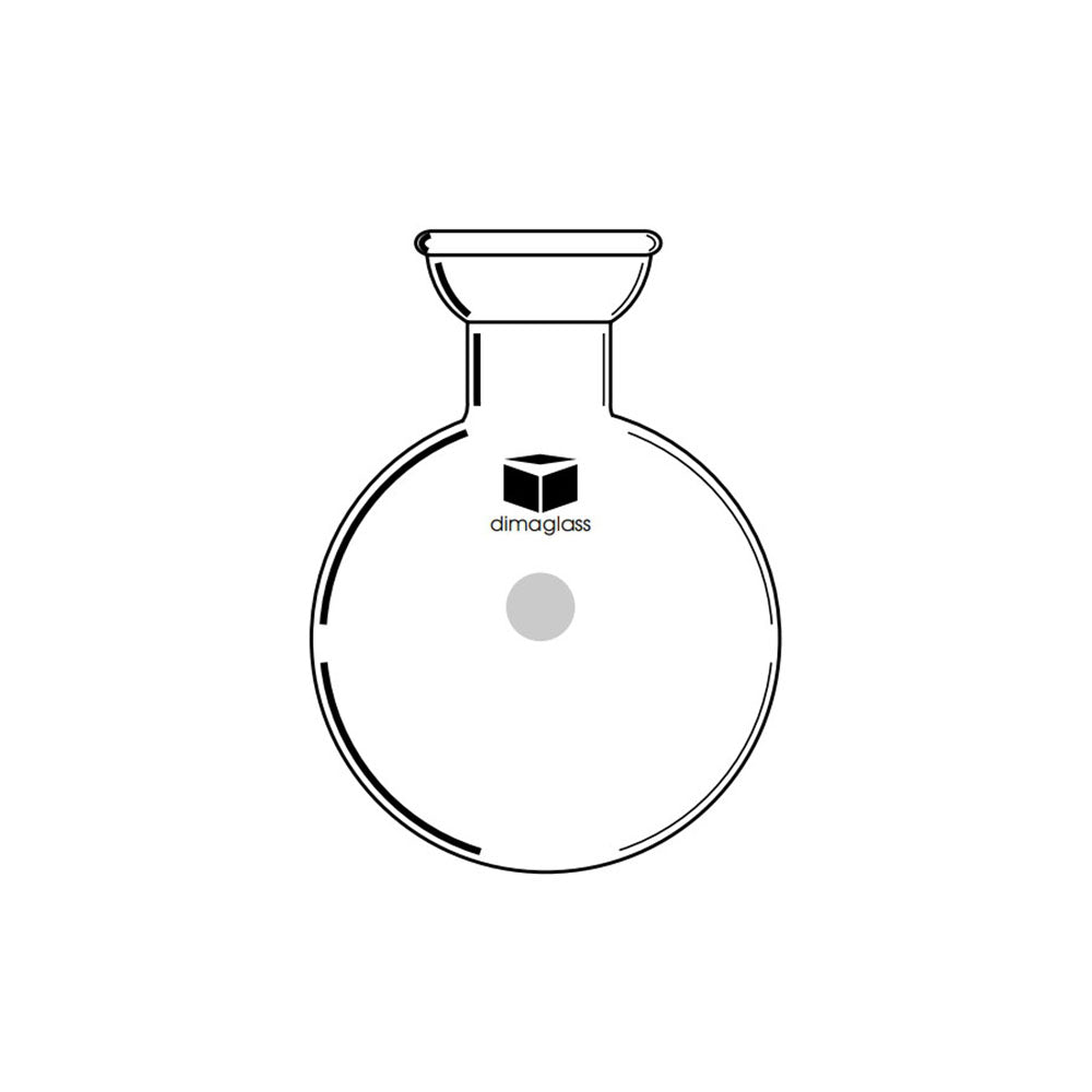 Flask, Single Neck, Round Bottom 35/20, 50 mL