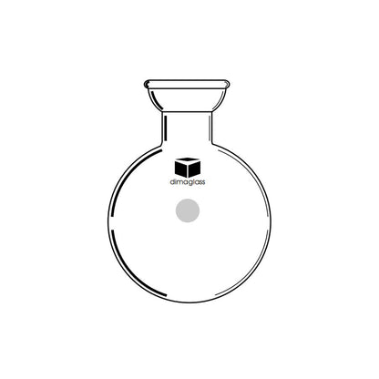 Flask, Single Neck, Round Bottom 35/20, 50 mL