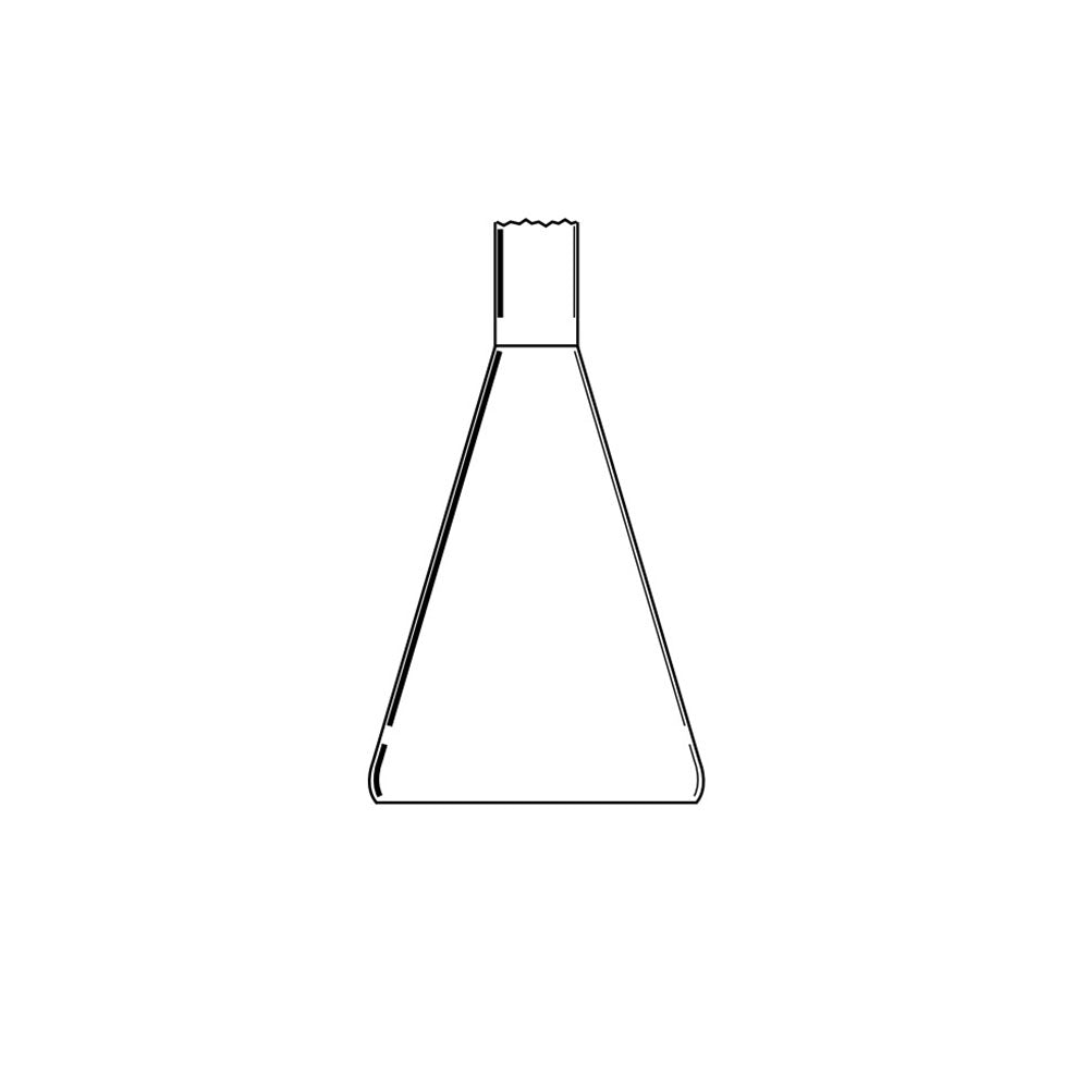 Flask, Erlenmeyer Blank, 125 mL