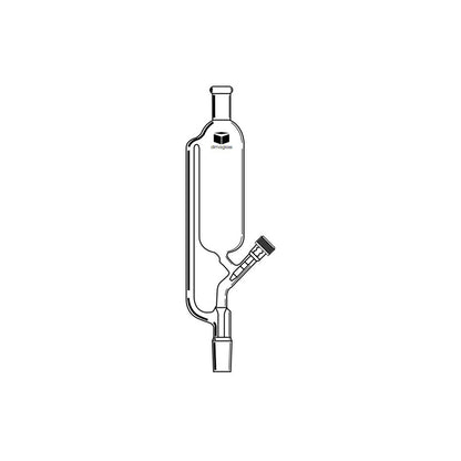 Funnel, Pressure Equalizing, High Vaccum Valve 24/40, 125 mL