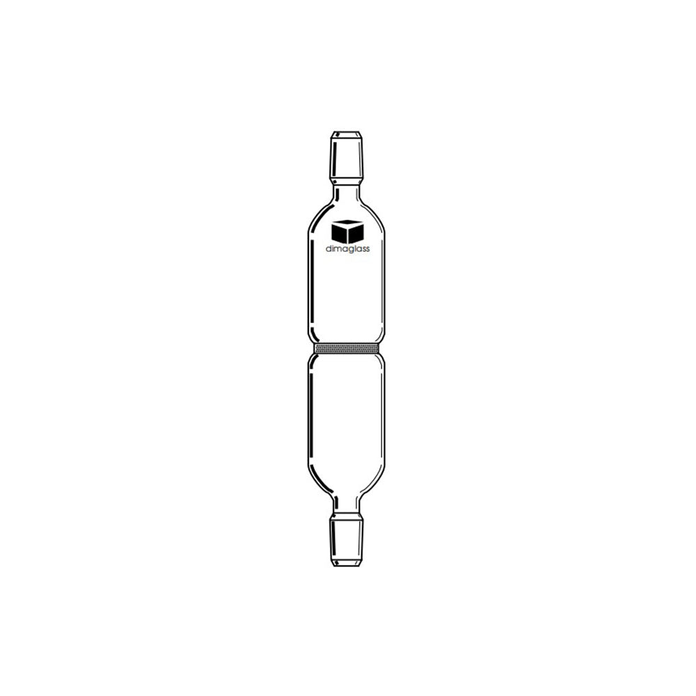 Filter Tube, Fritted Disc 30 mm O.D., Porosity C, Joint Size 14/20